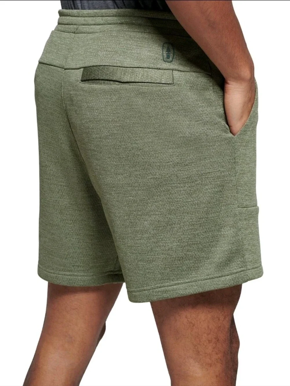 NWT-Bass Outdoors Men's Porter Fleece Shorts-Large